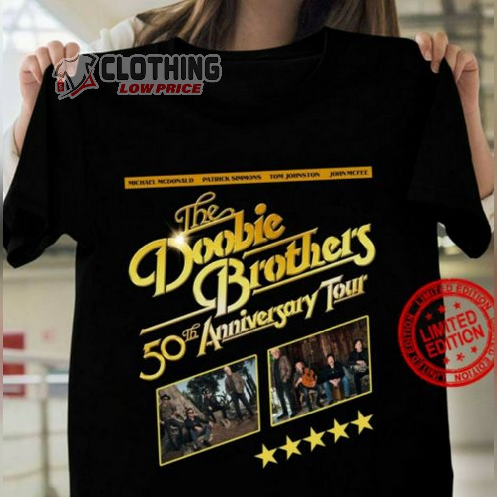 The Doobie Brothers 50Th Anniversary Tour Setlist 2023 Merch, The