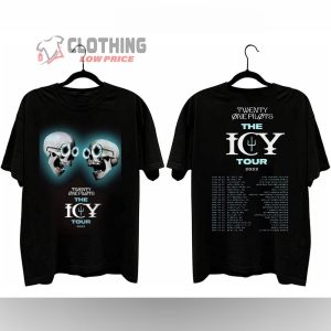 The Icy Concert Tour Shirt Twenty One Pilots Tour Merch The Icy Setlist Hoodie