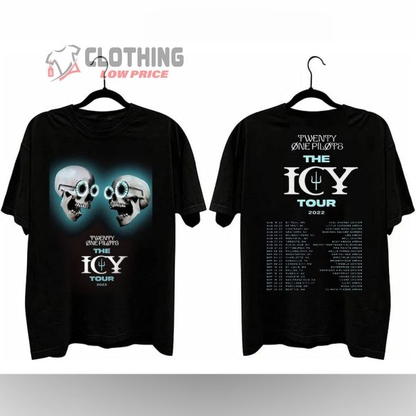 The Icy Concert Tour Shirt, Twenty One Pilots Tour Merch, The Icy Setlist Hoodie