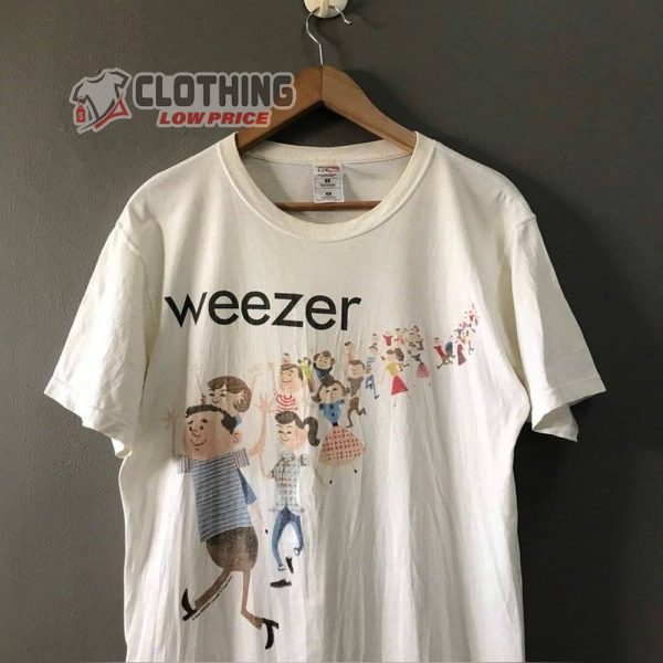 Vintage 2000S Weezer Tour Merch, Weezer SZNZ Autumn Concert 2023 T-Shirt