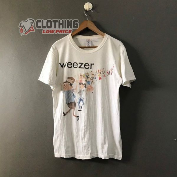 Vintage 2000S Weezer Tour Merch, Weezer SZNZ Autumn Concert 2023 T-Shirt