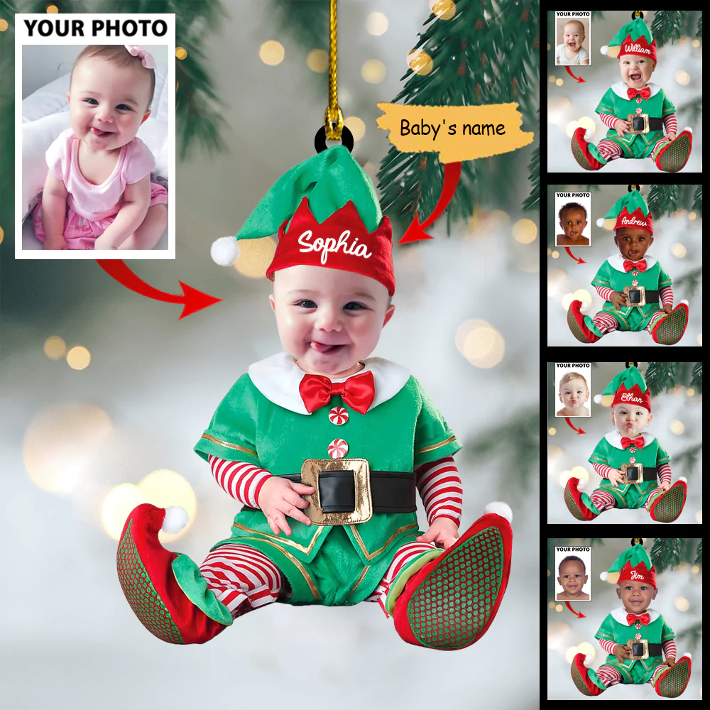 Baby Elf Ornament