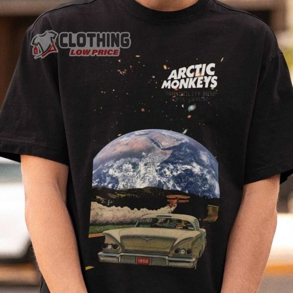 AM Alex Turner Arctic Monkeys Merch Arctic Monkeys Tranquility Base Hotel & Casino T-Shirt