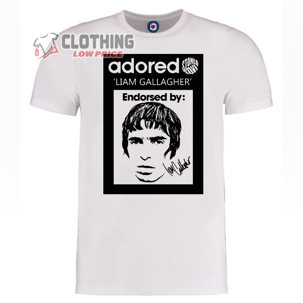 Oasis Liam Gallagher Rock N Roll Star Merch Liam Gallagher Headline ...