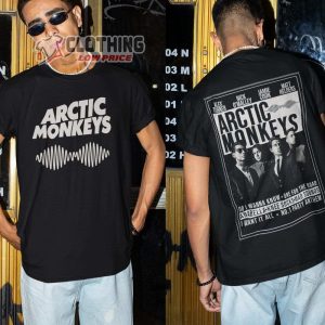 Arctic Monkeys 2022 Tour Shirt Rock Band Concert Shirt Arctic Monkeys Glastonbury 2023 Festival T Shirt