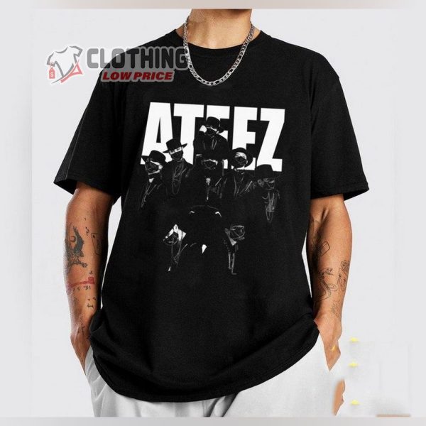 Ateez World Tour 2022 Merch, Ateez Break The Wall Tour US Shirt, Ateez Fort Worth Chicago Atlanta Sweatshirt