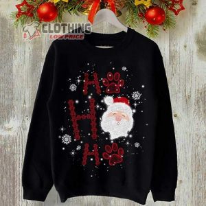 Bring Some Merry To A dog Lover Christmas With This Perfect Holiday Santa Claus T-Shirt