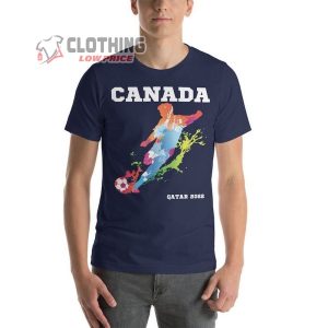 Canada FiFa World Cup 2022 Qatar Ranking Shirt Canada Football Team World Cup Squad Merch T20 World Cup 2022 Points Table T Shirt3