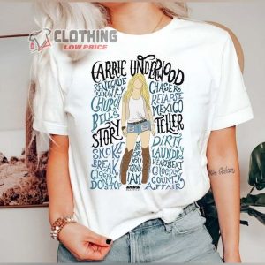 Carrie Underwood Go Rest High On That Mountain, Carrie Underwood American Idol, Carrie Underwood Denim And Rhinestones Tour 2022 T-shirt