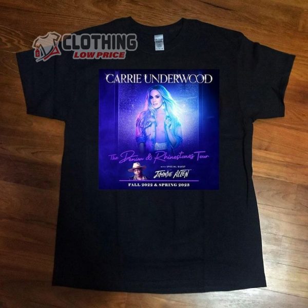 Carrie Underwood Tour 2023 Shirt, Carrie Underwood American Idol, Carrie Underwood Shirt Denim And Rhinestones, Carrie Underwood Svg