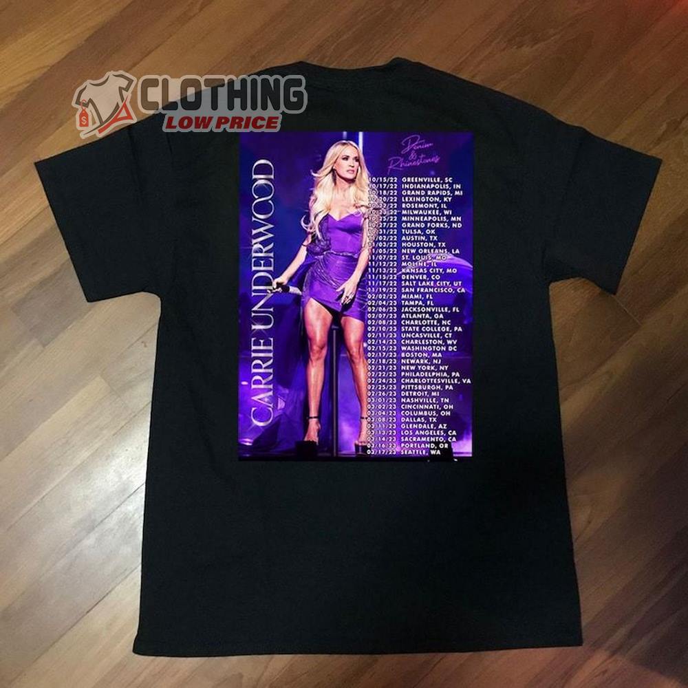 Carrie Underwood Tour 2023 Shirt, Carrie Underwood American Idol, Carrie  Underwood Shirt Denim And Rhinestones, Carrie Underwood Svg -  ClothingLowPrice