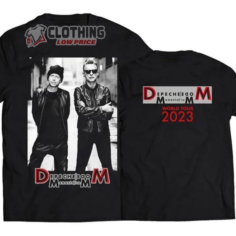 depeche mode t shirt tour 2023