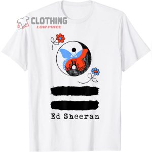Ed Sheeran Ying Yang T Shirt Ed Sheeran Tour 2023 Ed Sheeran Flowers Equals Merch Ed Sheeran Unisex T Shirt