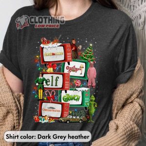 Elf Grinch Christmas Television Movie Sweater Home Alone Shirt A Christmas Story Elf The Grinch SweatShirt2