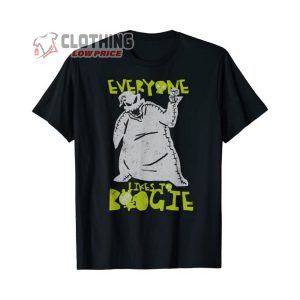 Everyone Likes To Boogie Merch Oogie Boogie Shirt Disney The Nightmare Before Christmas T-Shirt
