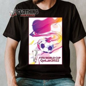 Fifa World Cup Qatar 2022 Emblem Logo Abstract Soccer Shirt La eeb Ghost Qatar World Cup Mascot 2022 T Shirt2