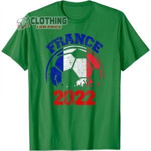 France Soccer World Cup 2022 Ball Flag Team Jersey Shirt France World Cup 2022 Squad Costume T Shirt2