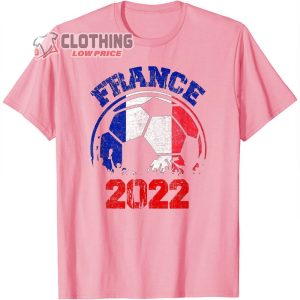 France Soccer World Cup 2022 Ball Flag Team Jersey Shirt France World Cup 2022 Squad Costume T Shirt5