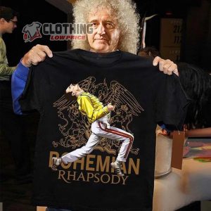 Freddie Mercury Bohemian Rhapsody Merch Freddie Mercury Memory T-Shirt The Spirit of Freddie Mercury T-Shirt