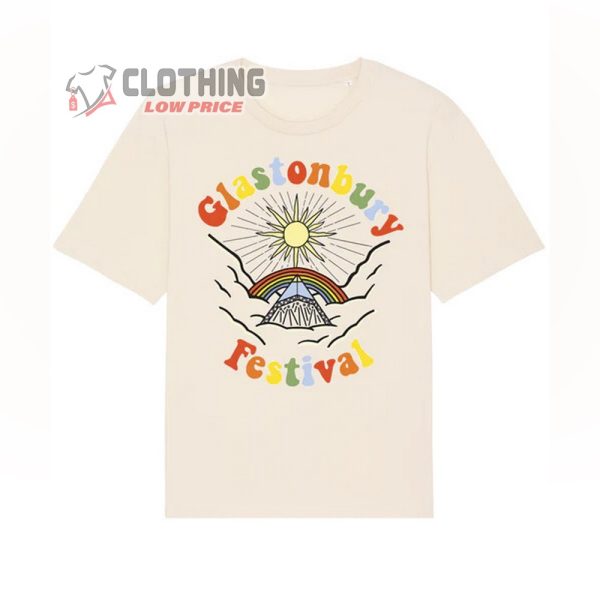 Glastonbury Festival Merch Glastonbury Festival Ticket 2023 T-Shirt