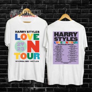 Harry Styles Love On Tour 2023 Setlist Merch Harry Styles Concert Outfit Shirt Harry Styles Albums Songs 2022 SweatShirt1