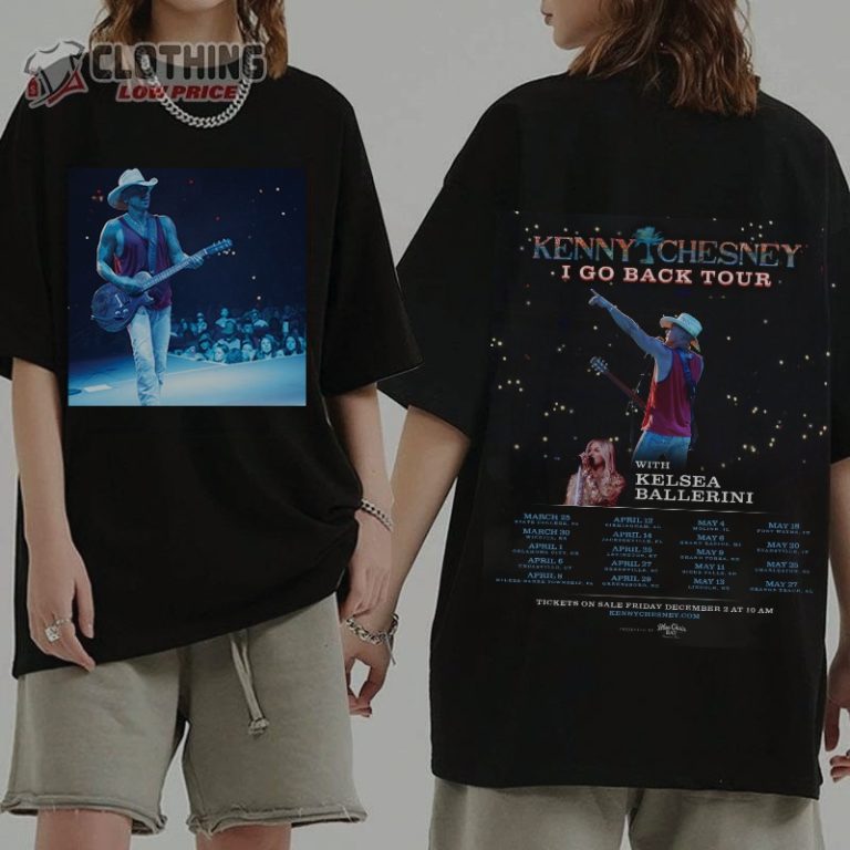 I Go Back Tour 2023 Kenny Chesney World Tour Merch Kenny Chesney With