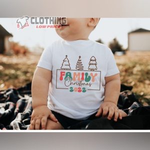 Matching Christmas Santa Shirts Family Christmas 2022 Shirt Knit Christmas Stockings Personalized Family Christmas Ornaments 3