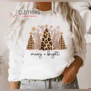 Merry And Bright Tree Christmas Merch Merry Christmas 2022 Shirt Merry And Bright Movie T-Shirt