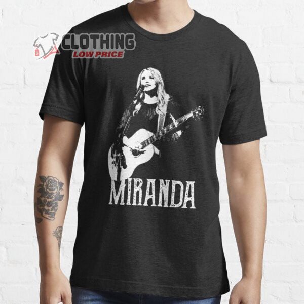 Miranda Tour Merch Miranda Lambert Song List T-Shirt Miranda Lambert 22Th Aniversary World Tour 2023