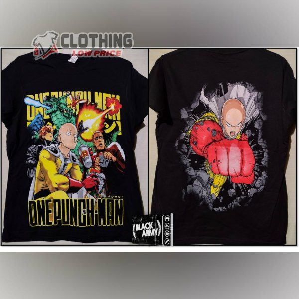 One Punch Man Merch, One Punch Man Character Shirt, One Punch Man Season 3 Release Date Sweatshirt