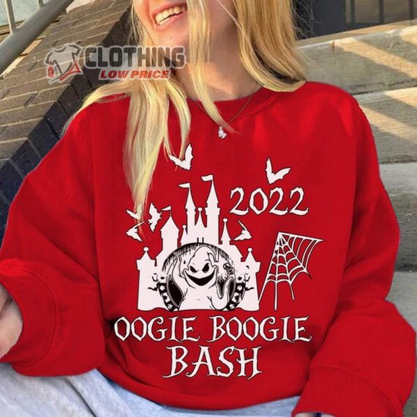Oogie Boogie Bash 2022 Merch Oogie Boogie Disney Store Hoodie Disney The Nightmare Before Christmas Hoodie