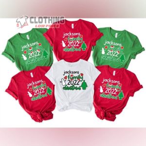 Personalized Family Christmas Shirts Matching Christmas Pjs For Family The Addams Family Shirt Matching Christmas Sweaters 3