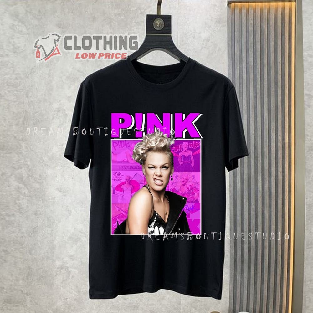 Pnk Pink Summer Carnival Tour Setlist Merch, Pink Concert Shirt, Pink Tour Dates 2023 T-Shirt - ClothingLowPrice