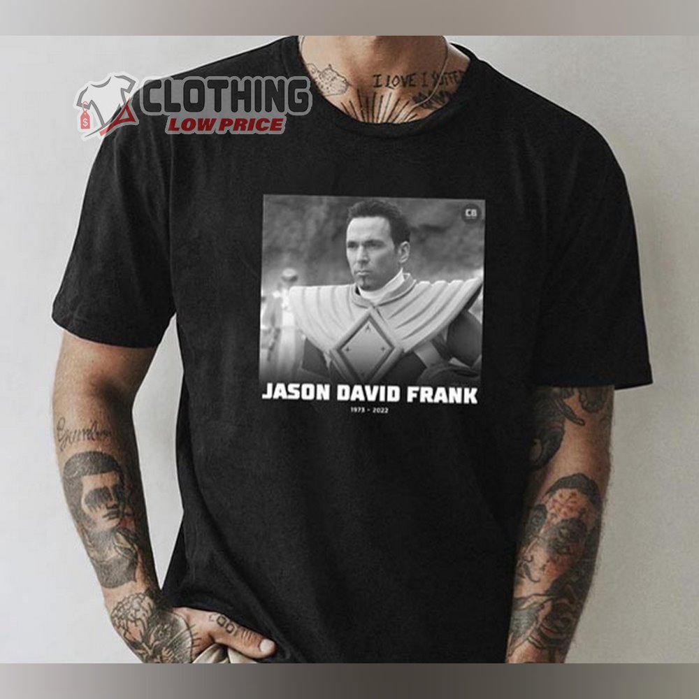 Jason David Frank Power Rangers Merch RIP Jason David Frank Dead 1973 ...