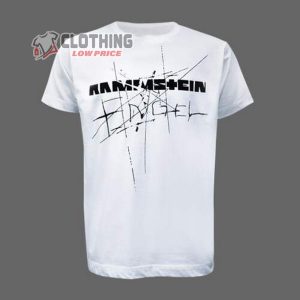 Rammstein Engel Band Merch Rammstein Tour 2023 Song Shirt Rammstein Europe Stadium Tour 2023 T-Shirt