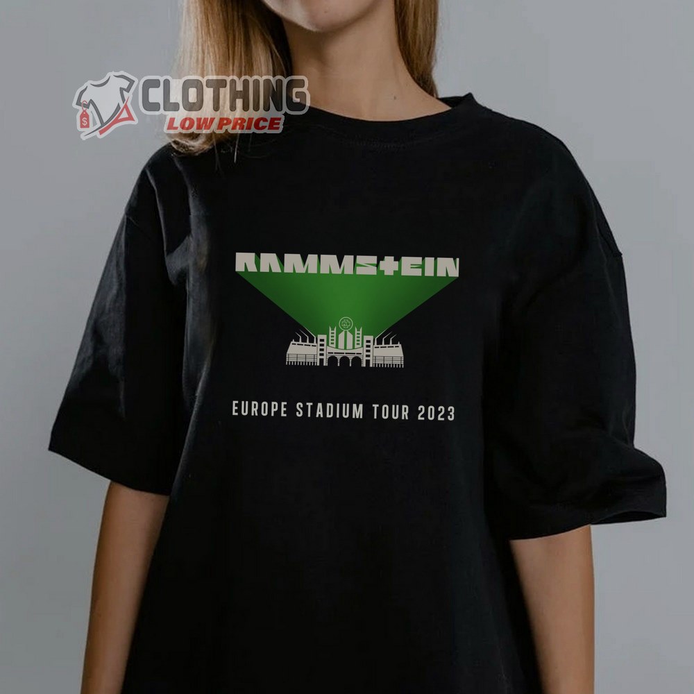 rammstein tour t shirt 2023