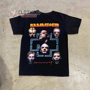Rammstein Sehnsucht Band Merch Rammstein Tour 2023 Shirt Rammstein Europe Stadium Tour 2023 T-Shirt