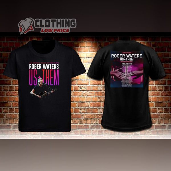 Roger Waters Us-Them Merch, The Creative Genius Of Pink Floyd T-Shirt