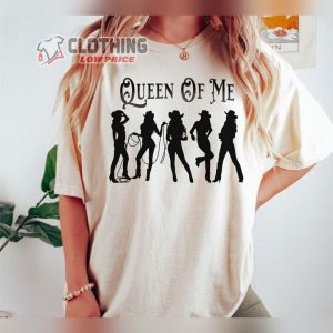 Shania Twain Queen Of Me Tour 2023 Shirt, Queen Of Me Spokane Arena 2023 Merch, Shania Tour Cowgirl Shirt, Queen Of Me Vintage Shirt