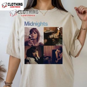 Taylor Swift Midnights Lyrics Album Shirt Taylor Swift The Eras Tour 2023 Presale Merch Sweatshirt 2