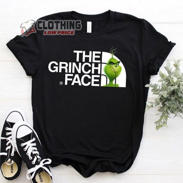 The Grinch Face Merch The Grinch Hands Shirt Grinch Christmas Shirt Funny Christmas T Shirt