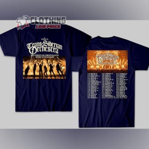 Trans-Siberian Orchestra The Ghost Of Christmas Eve Tour 2022 Setlist Merch, Trans Siberian Orchestra Greatest Hits Sweater, Tso Concerts 2022 T-Shirt