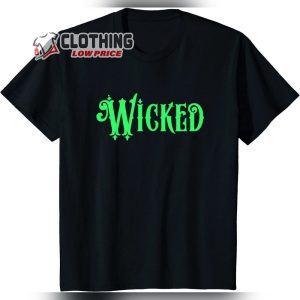 Wicked Halloween T-Shirt, Citizens Bank Opera House Merch, Wicked Sacramento Shirt