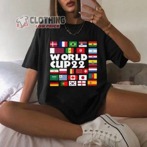 World Cup 2022 Qatar Table Emblem Logo Shirt Soccer World Cup 2022 Fans Supports Costume Merch Usa Fifa World Cup Tees Qatar World Cup 2022 All Teams Flags sweatshirt2