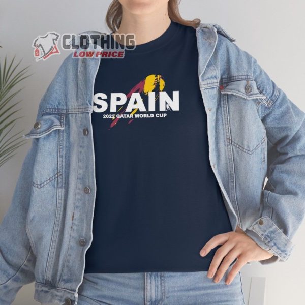 World Cup Team Spain 2022 Fifa World Cup Qatar Fifa Team Spain 2022 Qatar World Cup 2022 Qatar World Cup 2022 Shirt Qatar World Cup 2022 T-Shirt