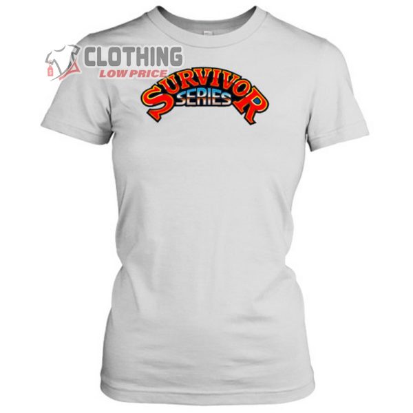 Wwe Survivor Series Retro Event Logo Merch Wwe Survivor Series 2022 Shirt Wwe Survivor Series 2022 UK Time T-Shirt