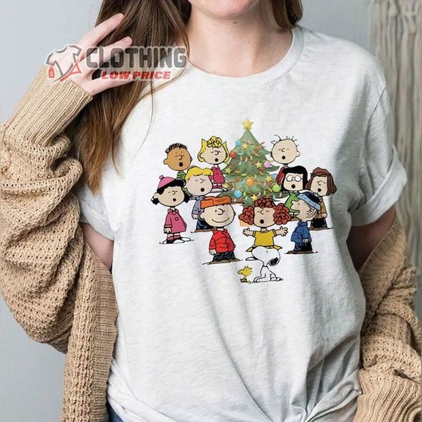 Vintage Snoopy Christmas Tree Shirt, Snoopy Christmas Tree Crewneck Sweatshirt, Snoopy Christmas Tree T-Shirt