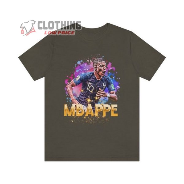 Kylian Mbappe Unisex Jersey Short Sleeve Shirt, World Cup 2022 France Les Bleus Shirt