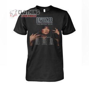 About Damn Time Lizzo Merch Lizzo The Special Tour 2022 Setlist Shirt The Special Tour With Special Guest Latto 2023 T Shirt