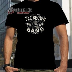 American Made Zac Brown Band Trade Mark Merch Zac Brown Band World Tour 2023 Shirt From The Fire Tour 2023 T-Shirt